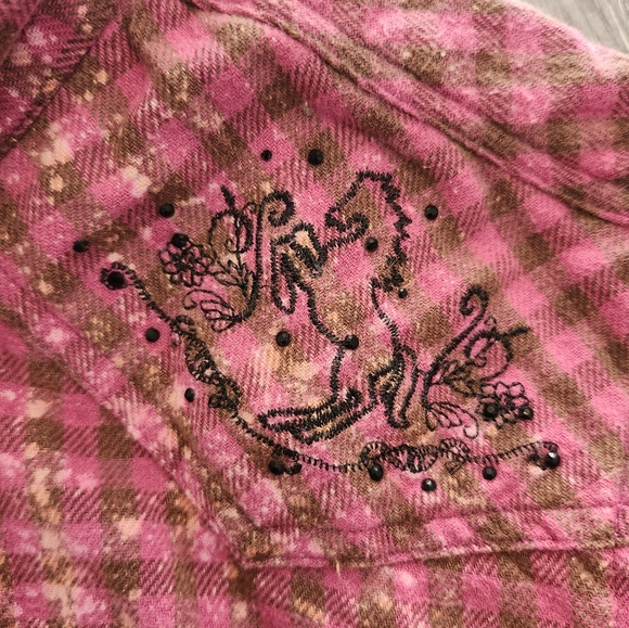 Gomez and Morticia Addams Family Flannel - Picture 5 of 6